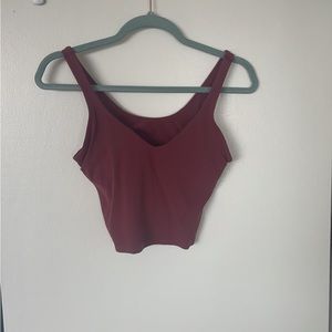 Mulled wine align tank great condition size 6